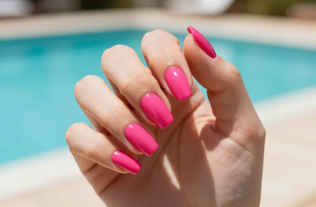 Fierce 15 Hot Pink Summer Nails