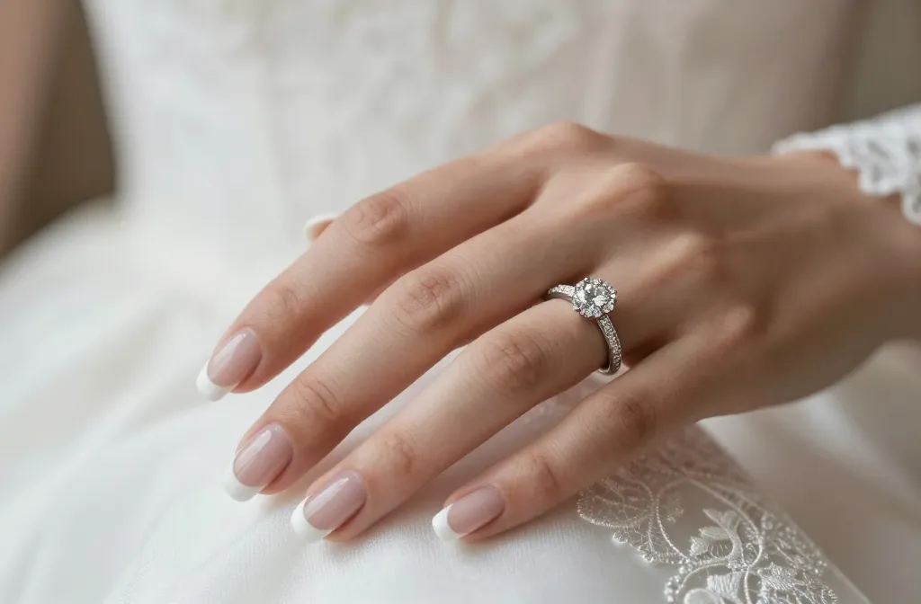 Wow! 15 Wedding Nails for Bride Classy Bridal