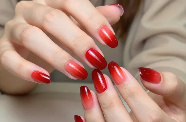Warning: 20 Red Ombre Nails You'Ll Obsess Over!