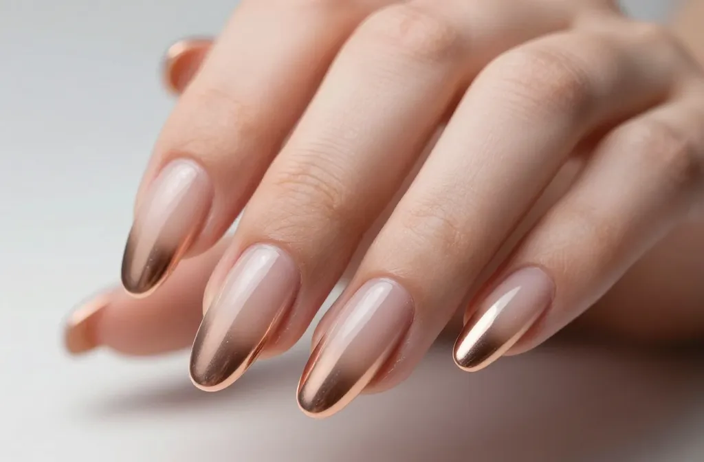 Glow Up! 18 Ombre Chrome Nails You Need Now