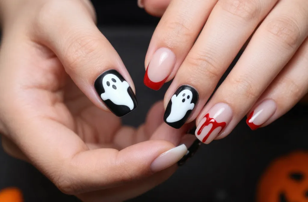 Insta-Worthy 21 Simple Halloween Nails.