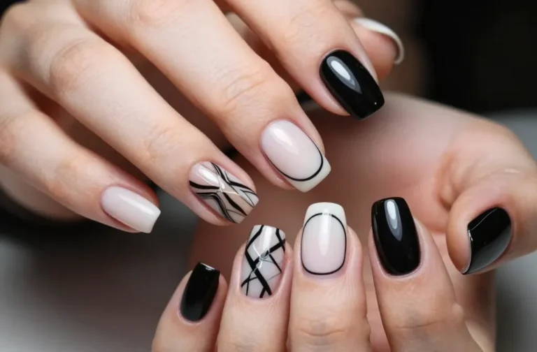 Jaw-Dropping 15 Negative Space Designs Nails
