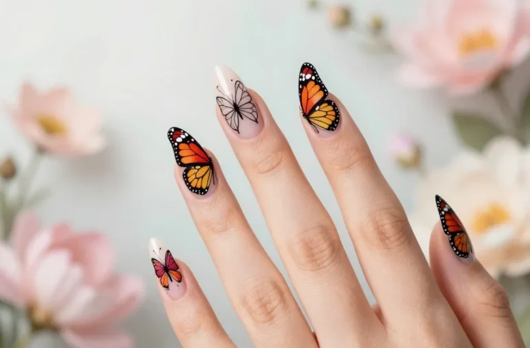 20 Butterfly Nail Art to Turn Heads!