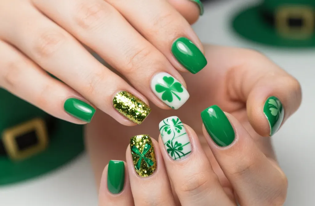 18 St Patrick'S Day Nail Designs to Go Green with Envy