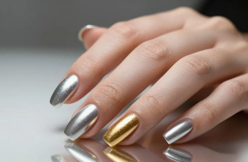 20 Crome Nails That Will Turn Heads