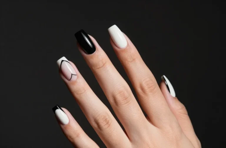 Killer 16 Black and White Nails You Need Now!