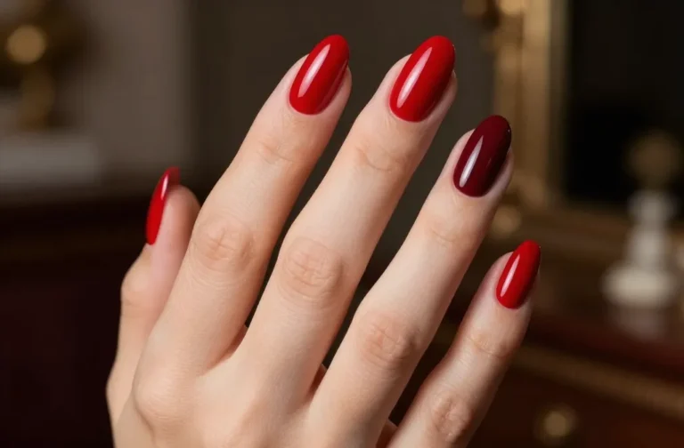 Fierce 19 Red Nails Acrylic Looks!