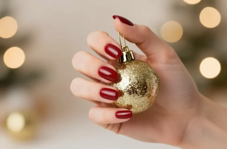 Slay the Season with 16 Red Christmas Nails