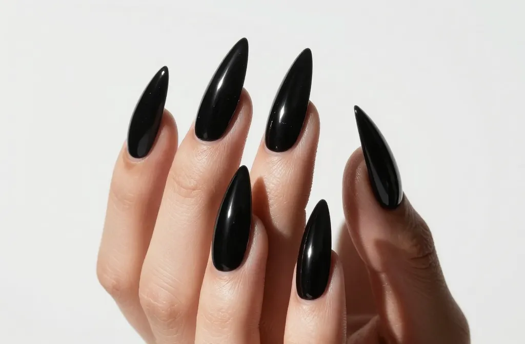 Get Fierce with 19 Simple Stiletto Nails!