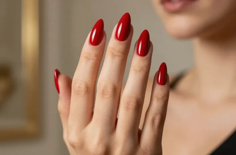 Slay with These 18 Red Stiletto Nails