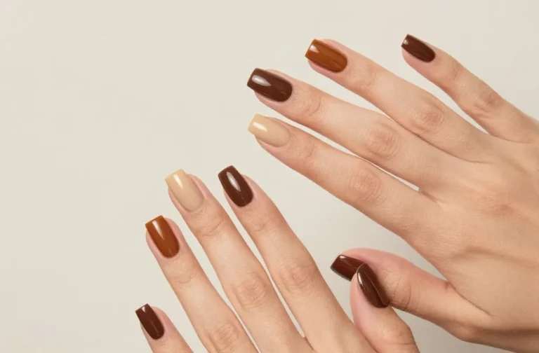 Omg! 22 Brown Nails Acrylic Looks You Need