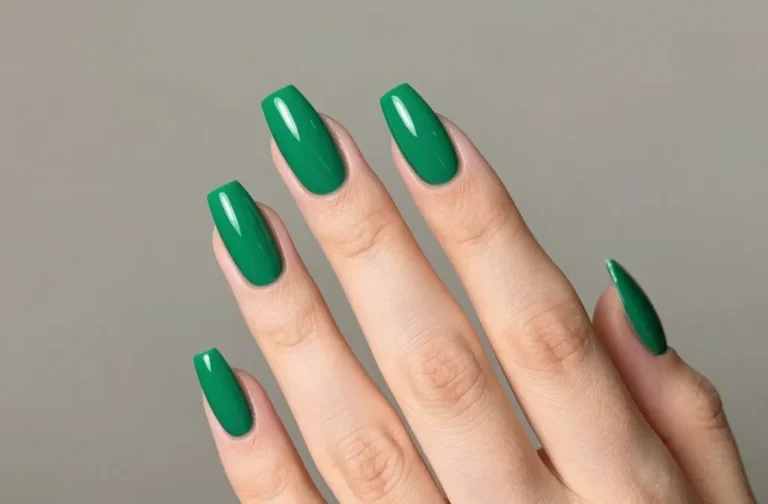You Need These 17 Green Acrylic Nails